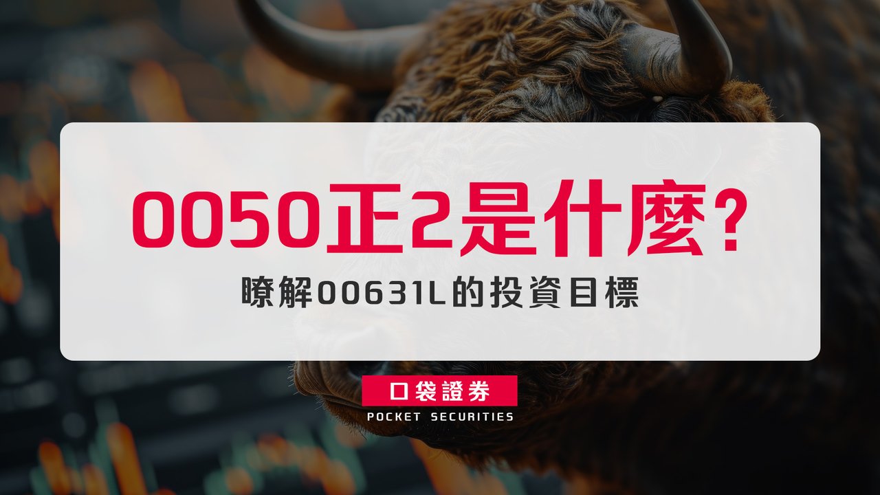 0050正2是什麼？瞭解00631L的投資目標-口袋學堂