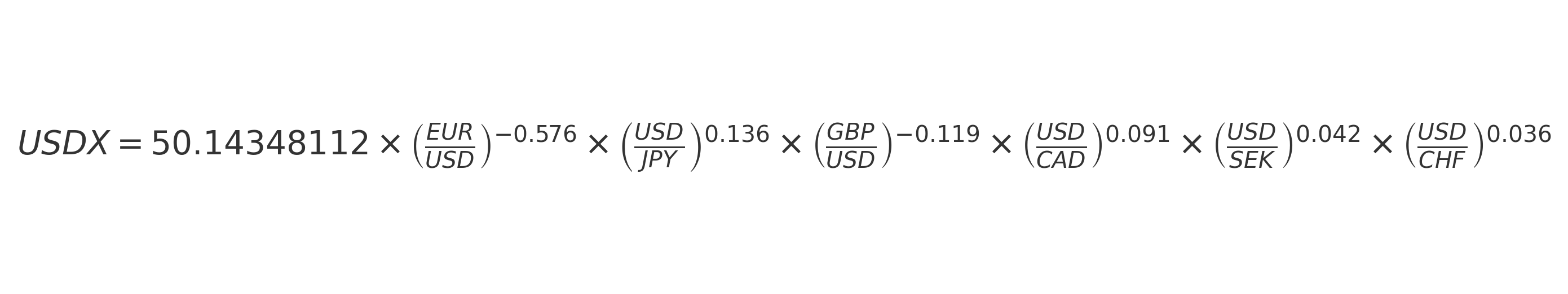 美元指數（USDX）是什麼?對股市與投資人的影響是?-口袋學堂
