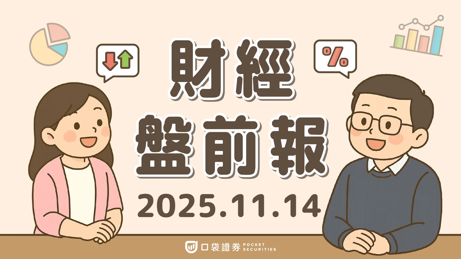 2025.11.14 (五)|美政府關門結束,道瓊下殺近800點!思科(CSCO)調升財測,AI 訂單暢旺|口袋財經盤前報