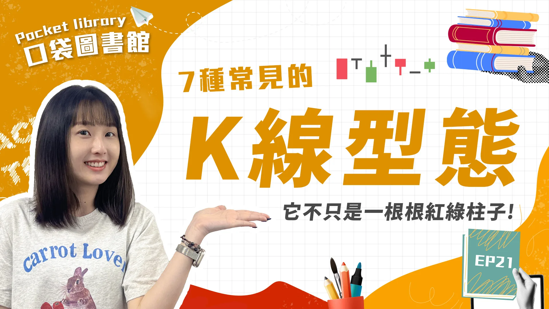 K線的7種常見型態！！1分鐘快速了解！