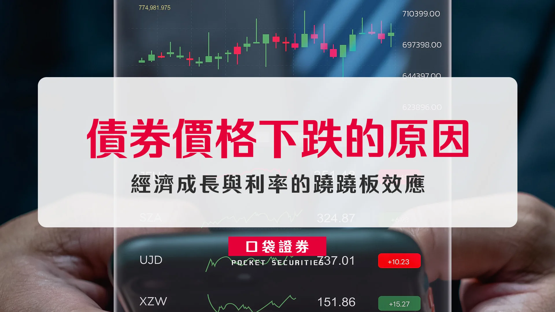 債券價格下跌的原因:經濟成長與利率的蹺蹺板效應